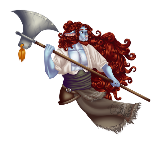 Full shaded half body